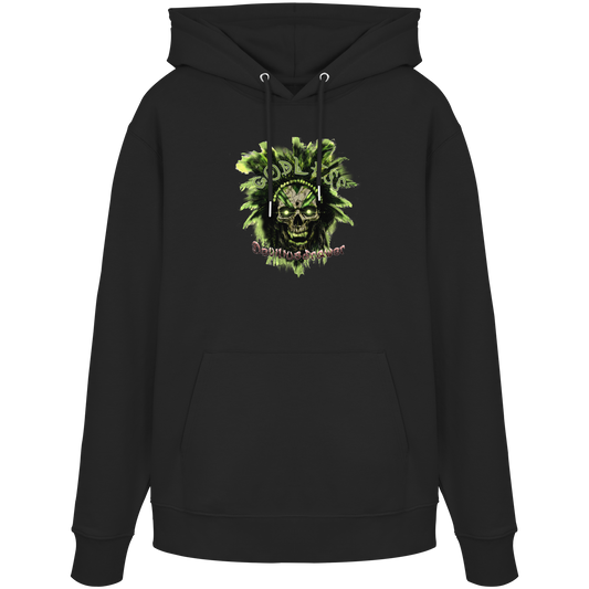 Deviliusdrawer Godless Skull - Organic Hoodie