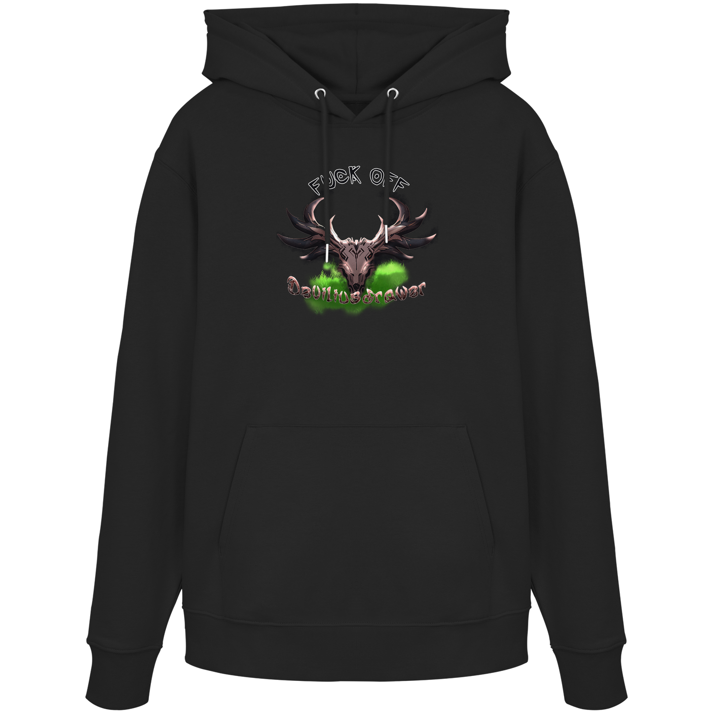 Deviliusdrawer Bad Deer - Organic Hoodie