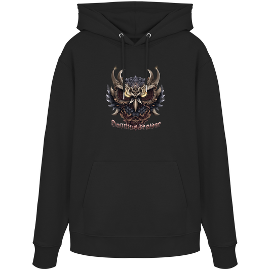 Deviliusdrawer Golden Owl - Organic Hoodie
