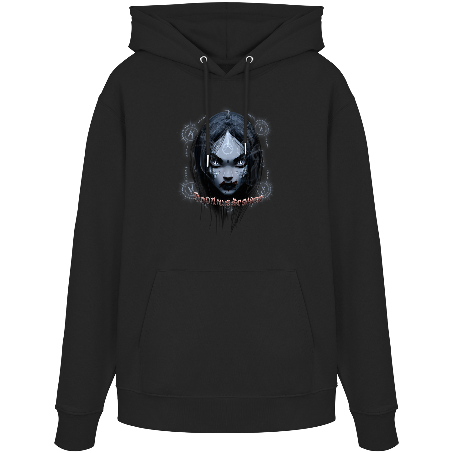 Deviliusdrawer Vampiric Elf - Organic Hoodie