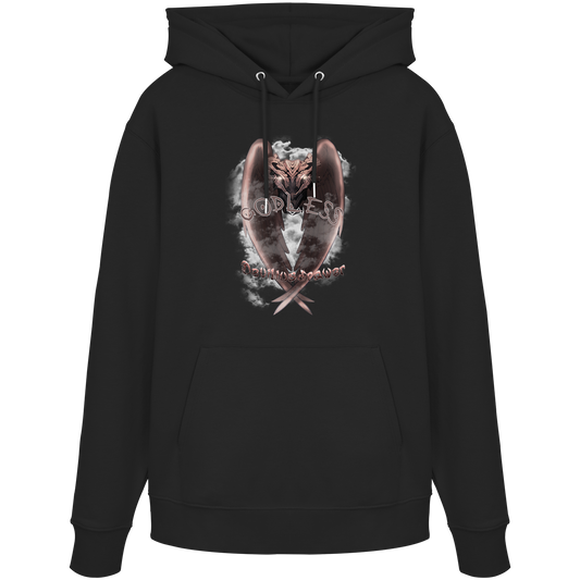 Deviliusdrawer Godless Owl - Organic Hoodie