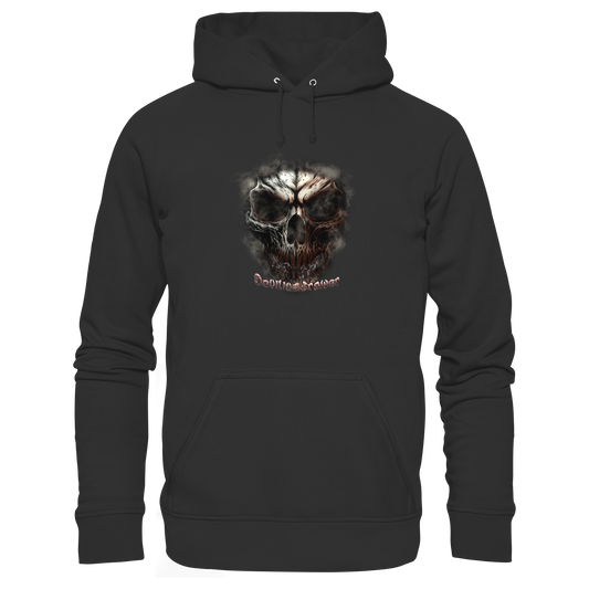 Deviliusdrawer Fire Skeleton - Organic Hoodie