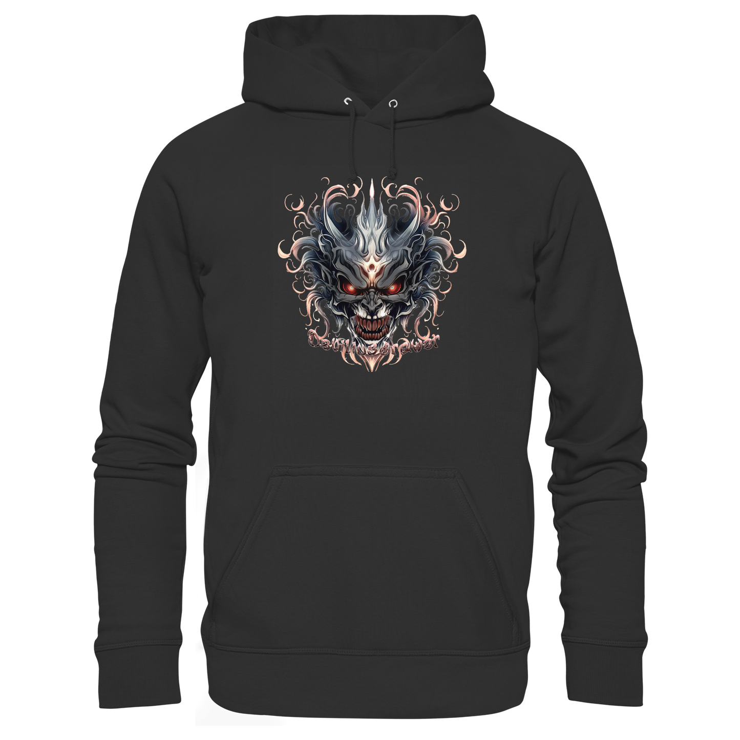 Deviliusdrawer Demon Mask - Organic Hoodie