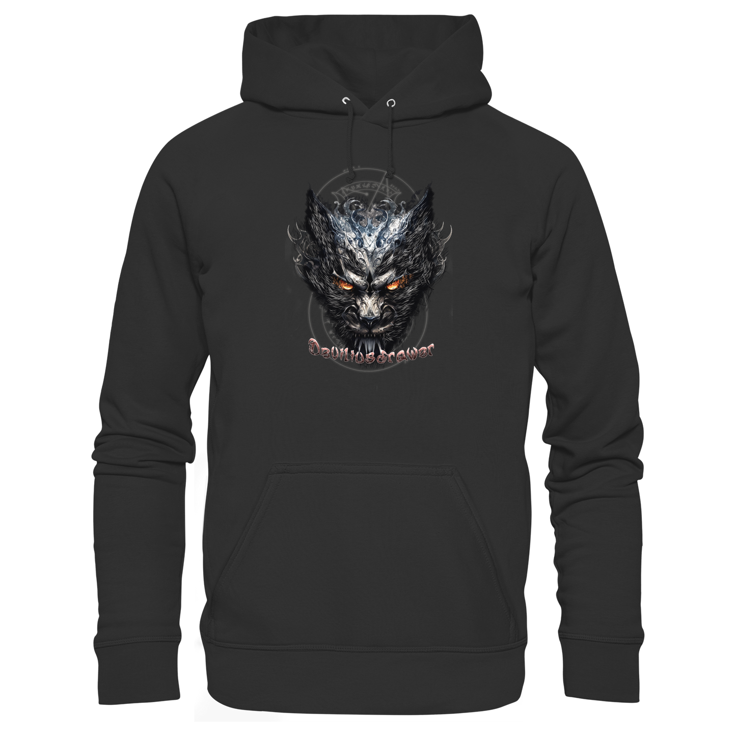 Deviliusdrawer Iron Cat - Organic Hoodie