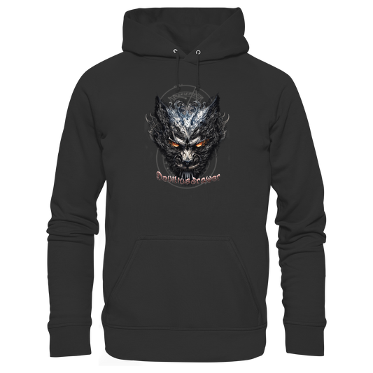Deviliusdrawer Iron Cat - Organic Hoodie
