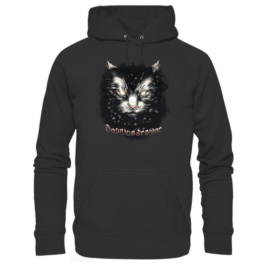 Deviliusdrawer Star Cat - Organic Hoodie