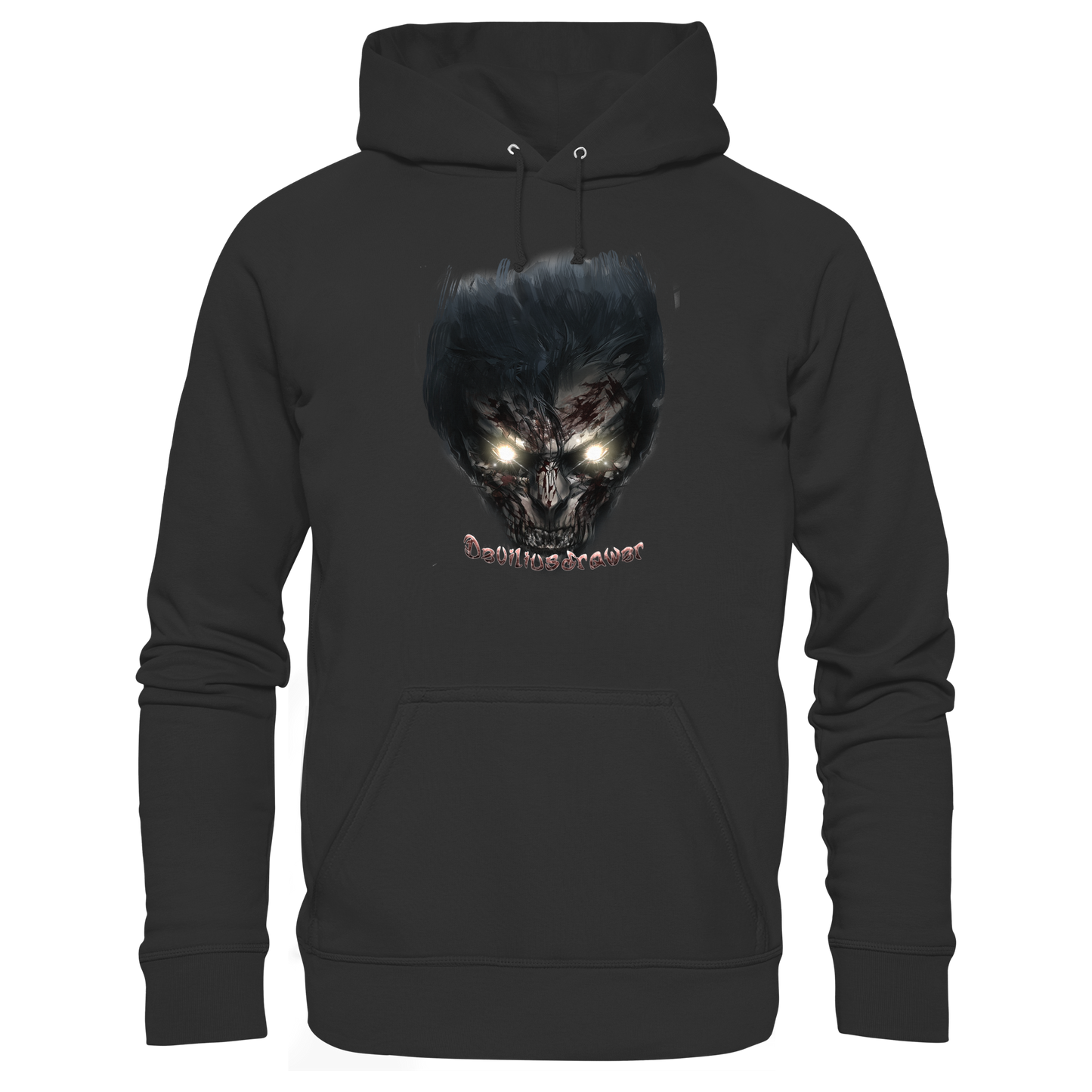 Deviliusdrawer Dark Zombie - Organic Hoodie