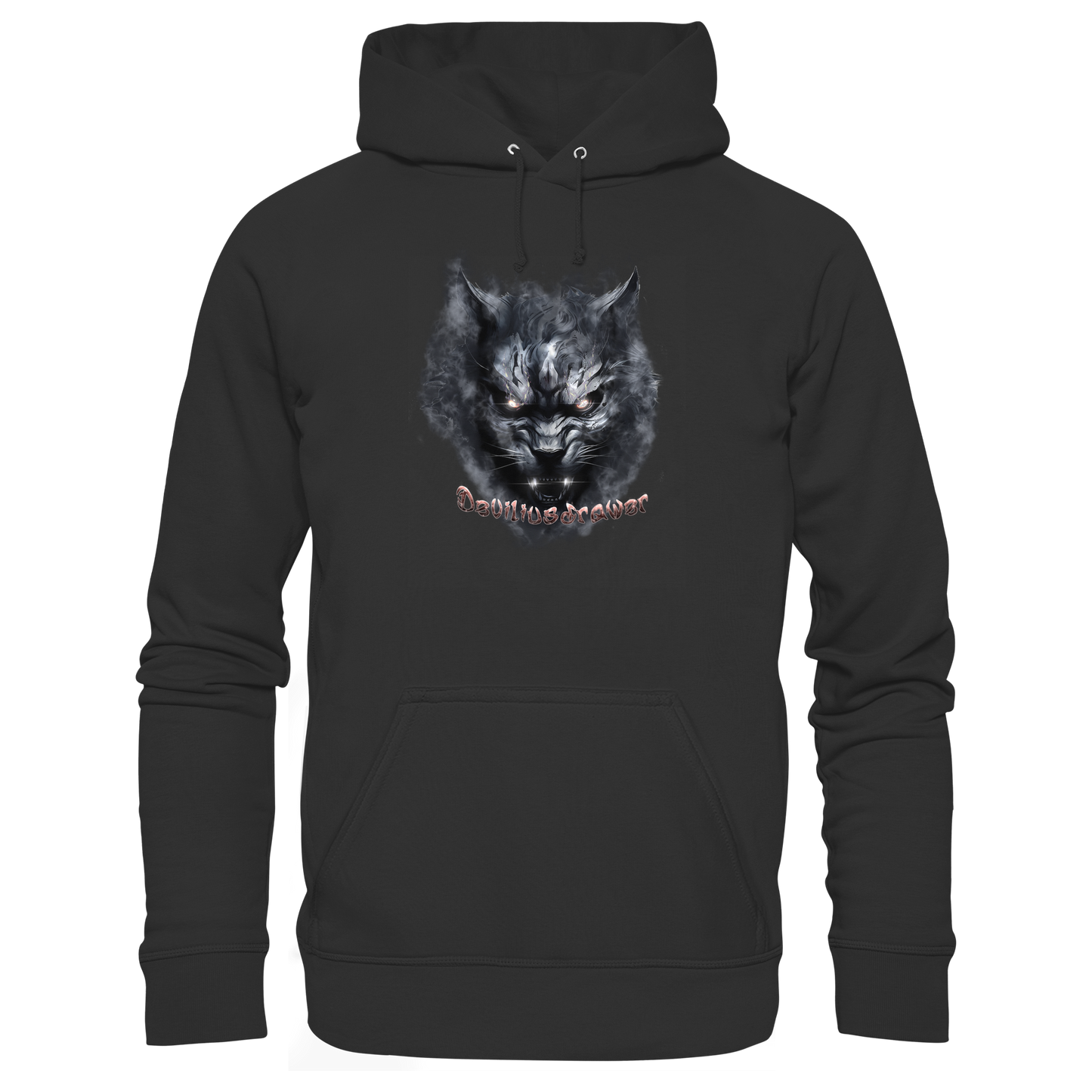 Deviliusdrawer Dark Beast Tiger  - Organic Hoodie