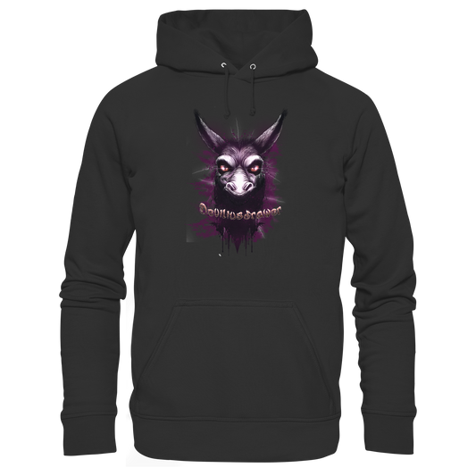 Deviliusdrawer Purple Donkey - Organic Hoodie
