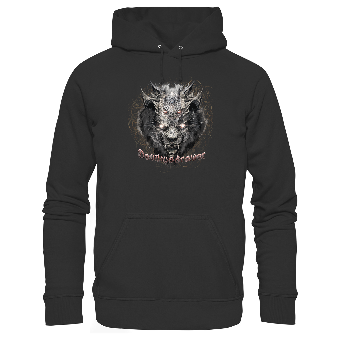 Deviliusdrawer Magical Beast Cat - Organic Hoodie