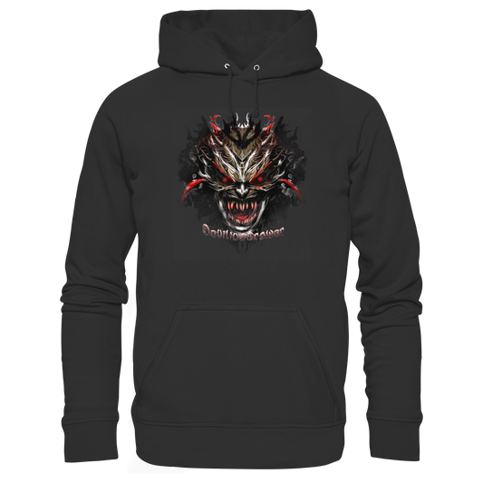 Deviliusdrawer Dark Redeyed Devil - Organic Hoodie