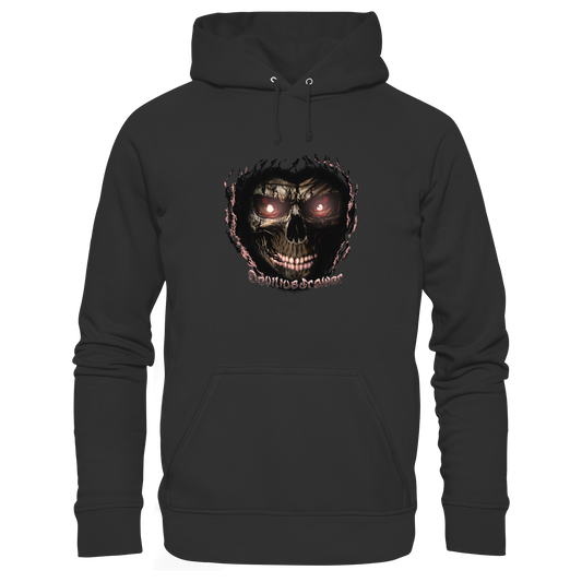 Deviliusdrawer Glow Skeleton - Organic Hoodie