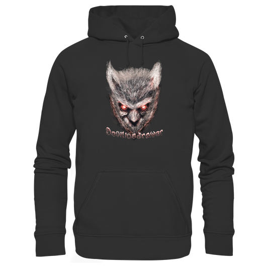 Deviliusdrawer Red Eyed Owl - Organic Hoodie