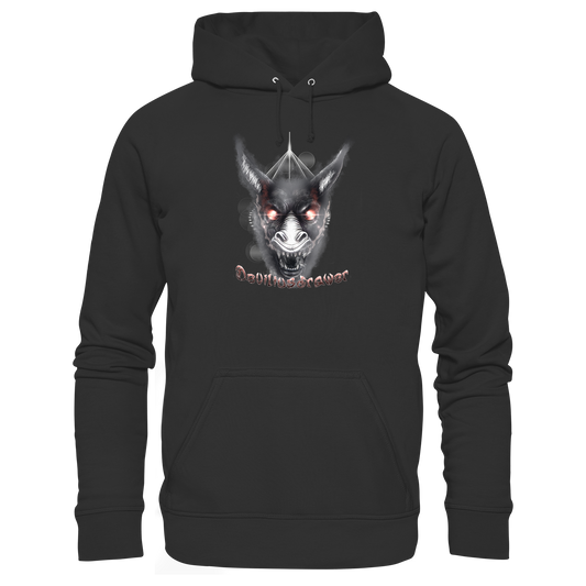 Deviliusdrawer Evil Donkey - Organic Hoodie