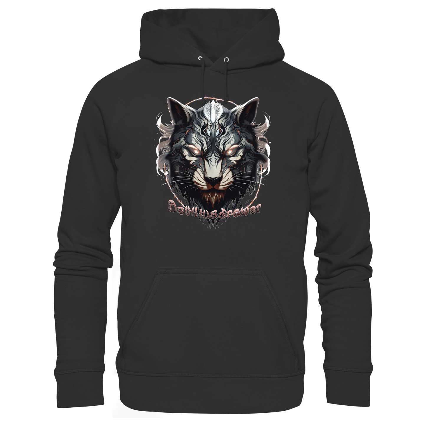 Deviliusdrawer Wolfcat - Organic Hoodie