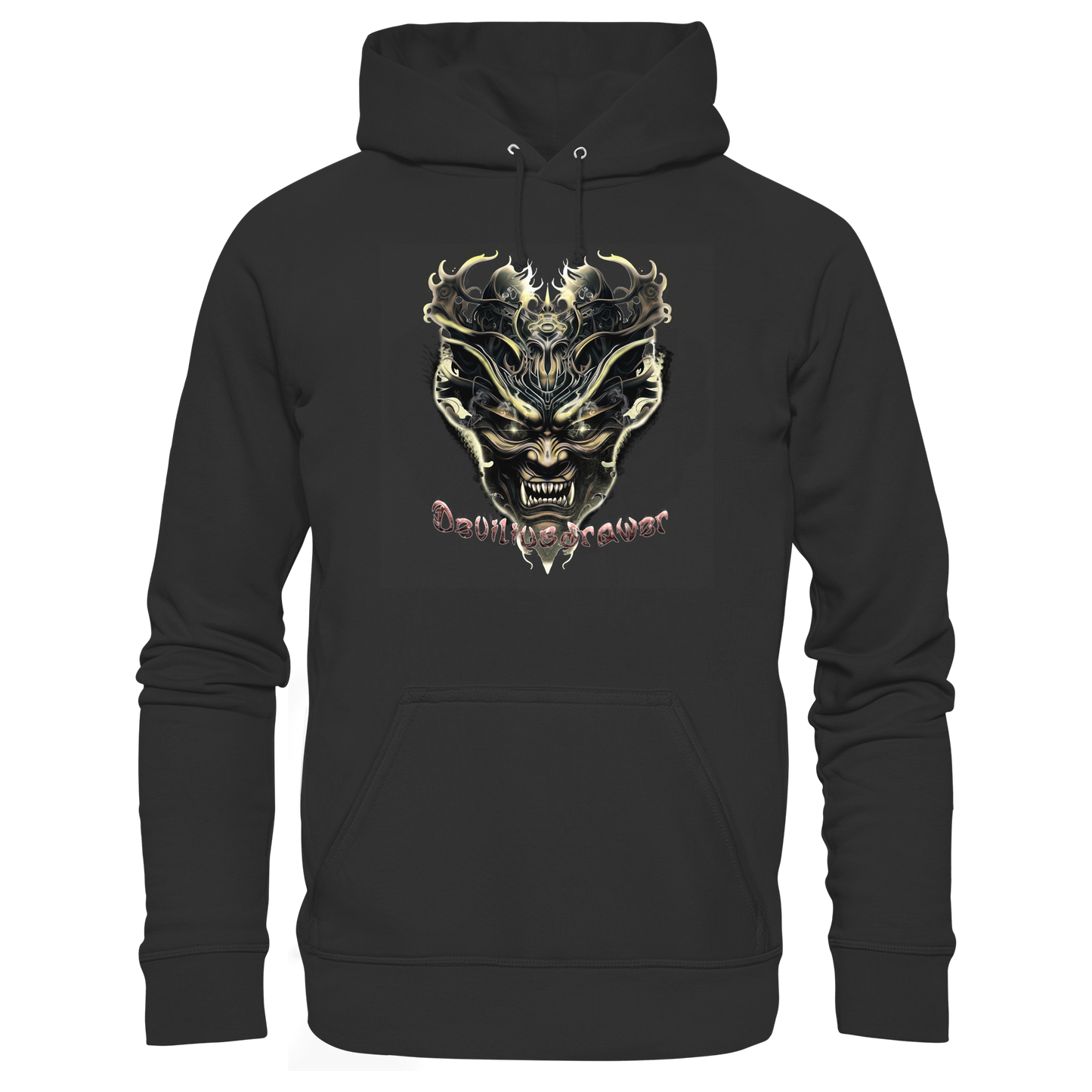 Deviliusdrawer Golden Demon Vampire - Organic Hoodie