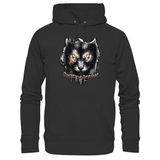 Deviliusdrawer Vampire Cat - Organic Hoodie
