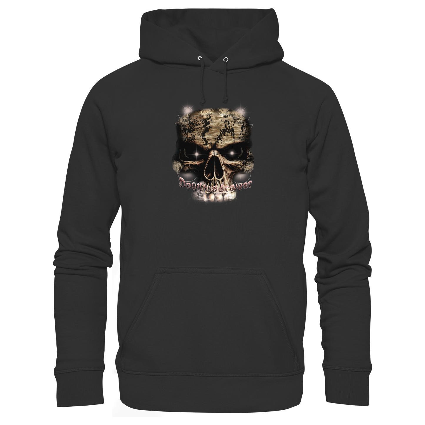 Deviliusdrawer Skeleton Eye - Organic Hoodie