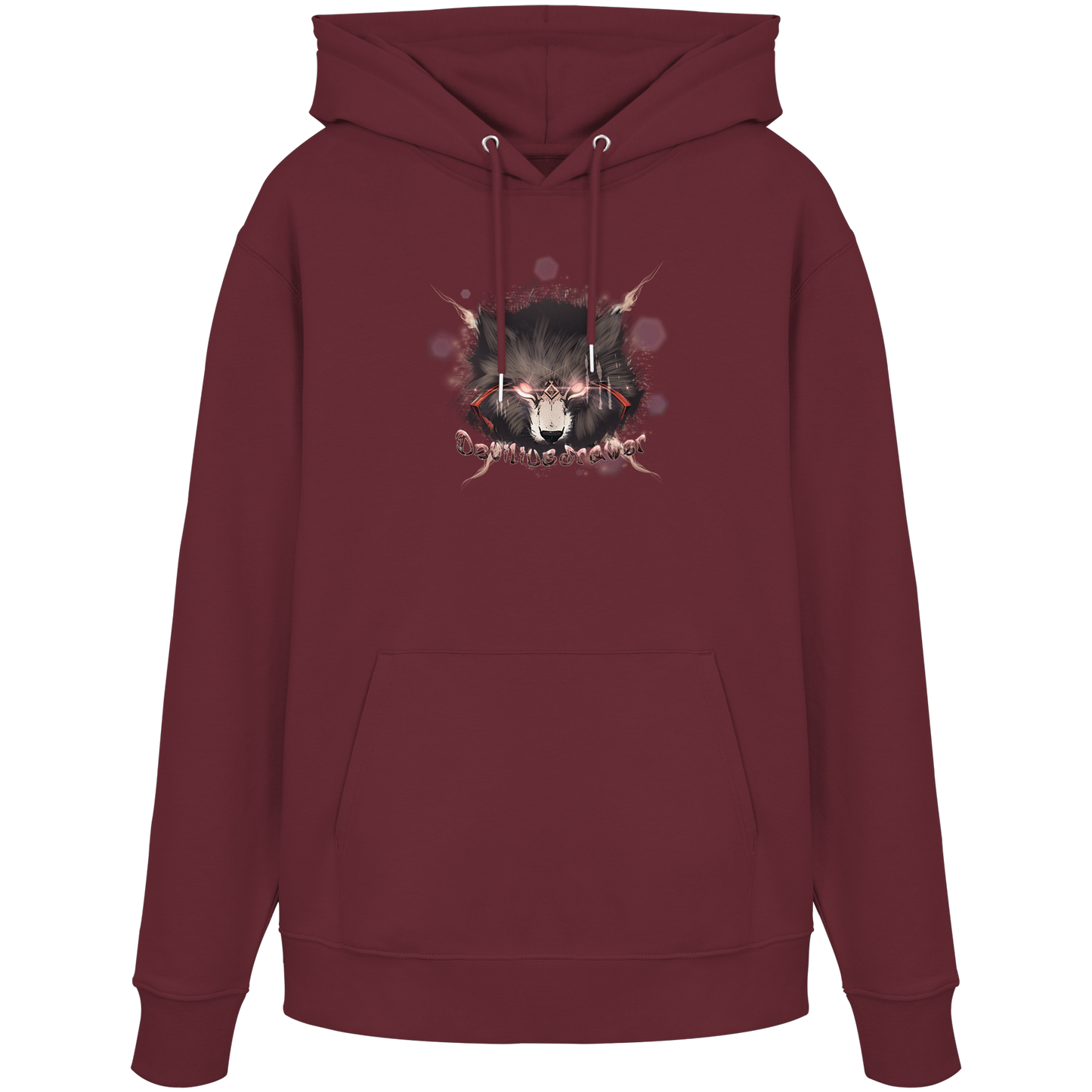 Deviliusdrawer Sparking Wolf - Organic Hoodie