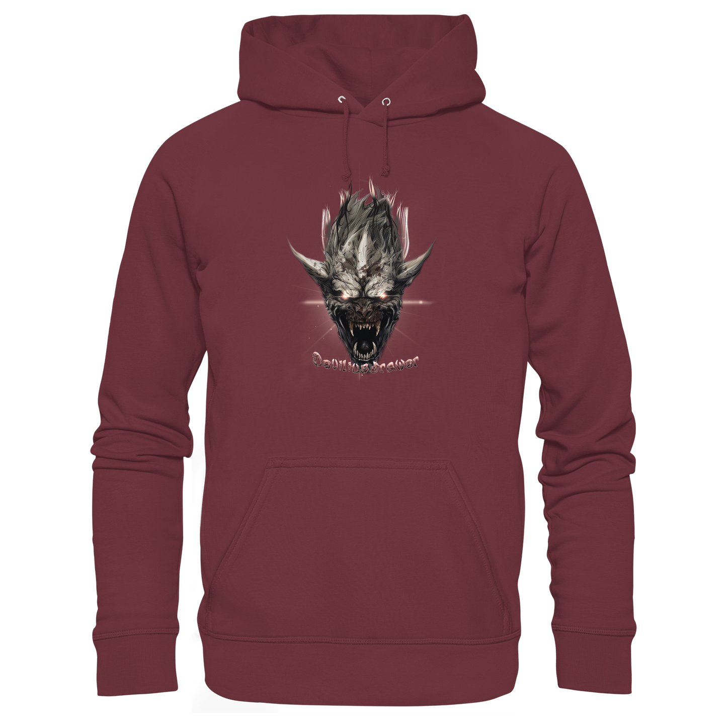 Deviliusdrawer Beast Wearwolf - Organic Hoodie