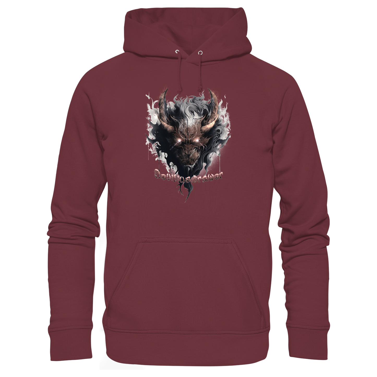 Deviliusdrawer Magic Redeyed Demon - Organic Hoodie