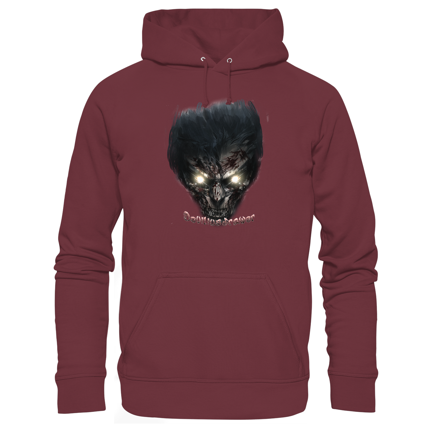 Deviliusdrawer Dark Zombie - Organic Hoodie