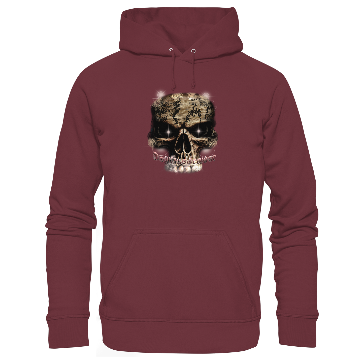 Deviliusdrawer Skeleton Eye - Organic Hoodie