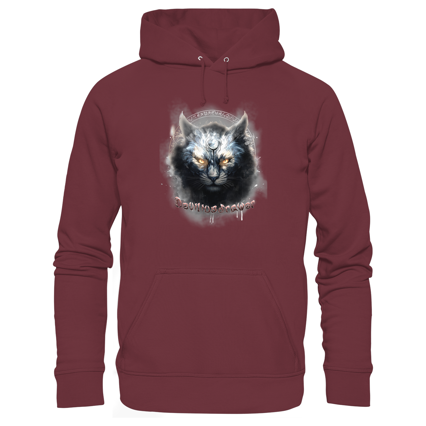 Deviliusdrawer Mysthic Cat - Organic Hoodie