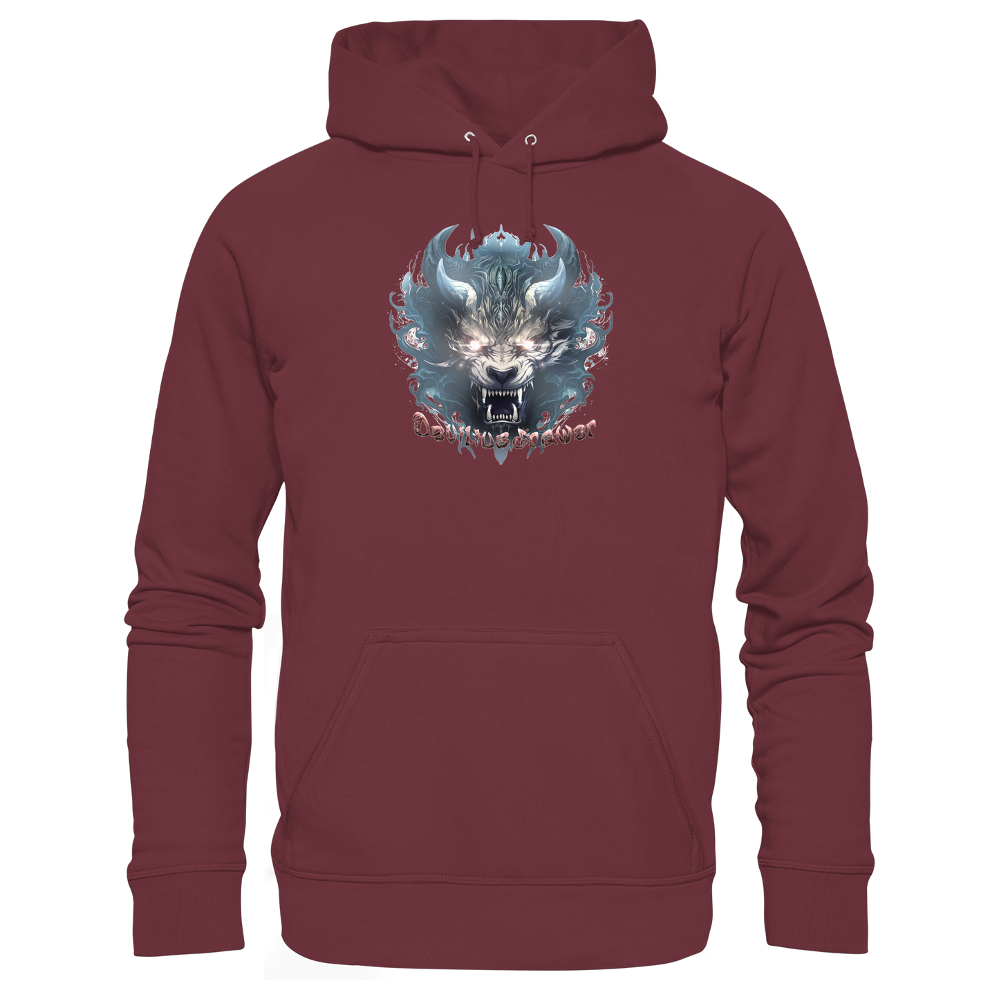 Deviliusdrawer Water Horn Tiger - Organic Hoodie