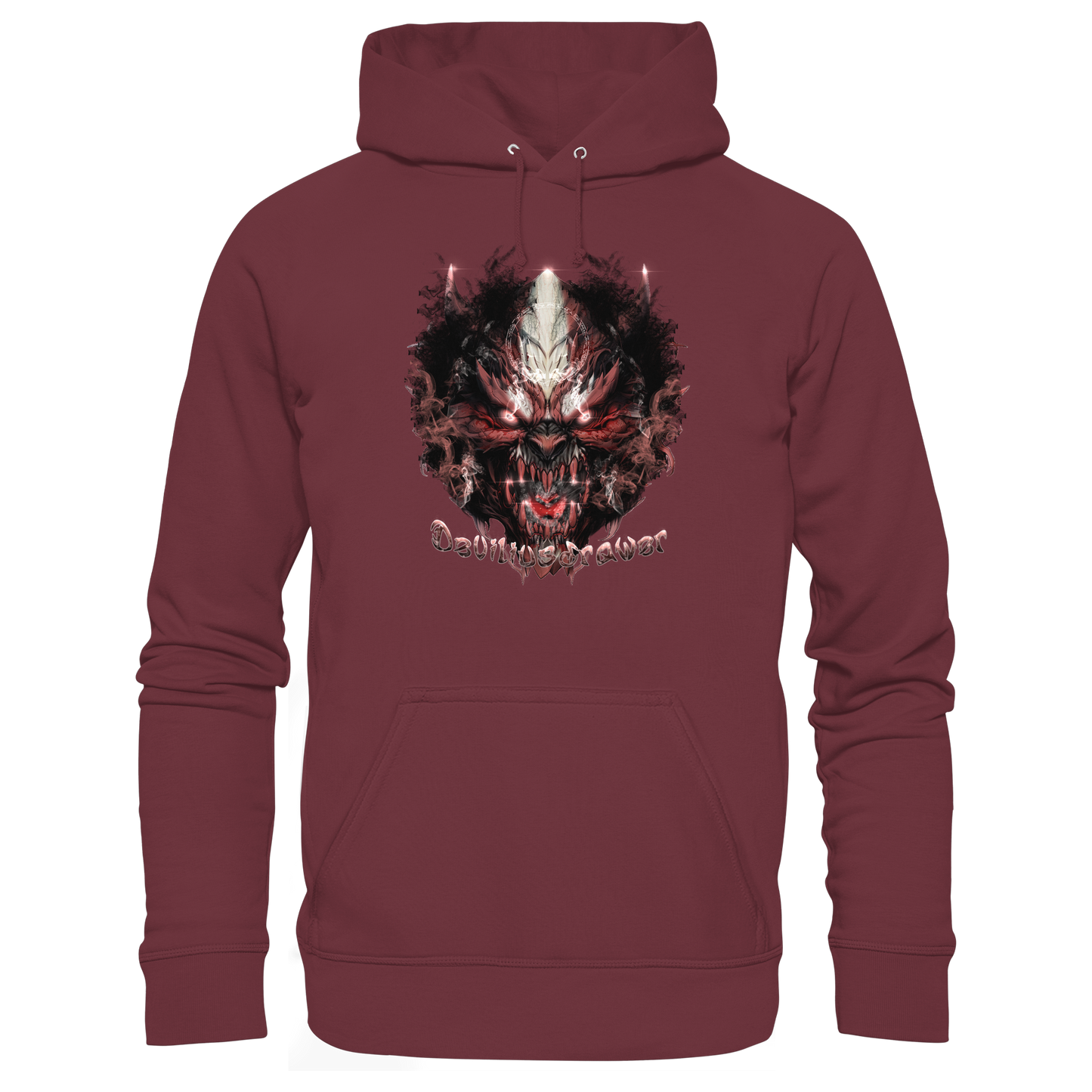 Deviliusdrawer Bloody Demon Vampire - Organic Hoodie