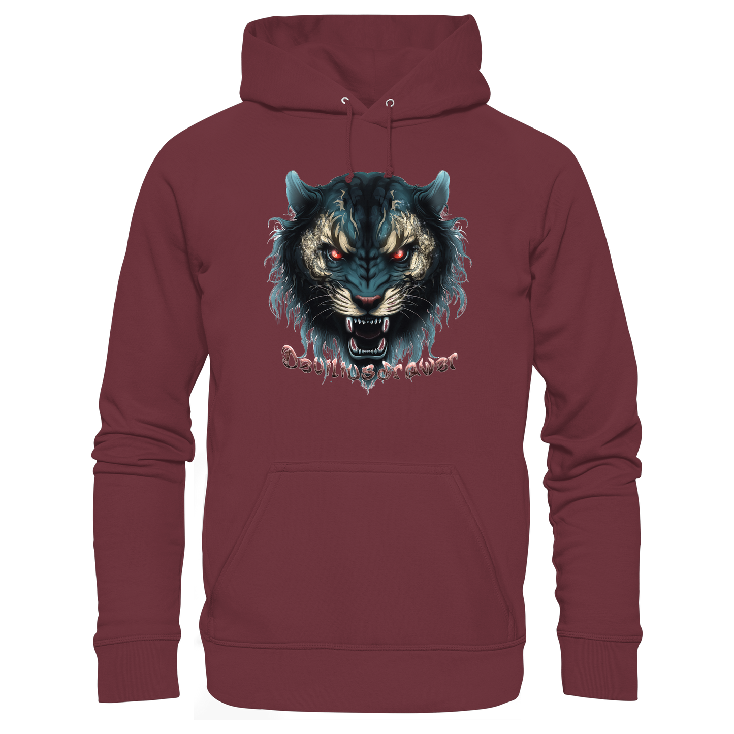 Deviliusdrawer Tigercat - Organic Hoodie
