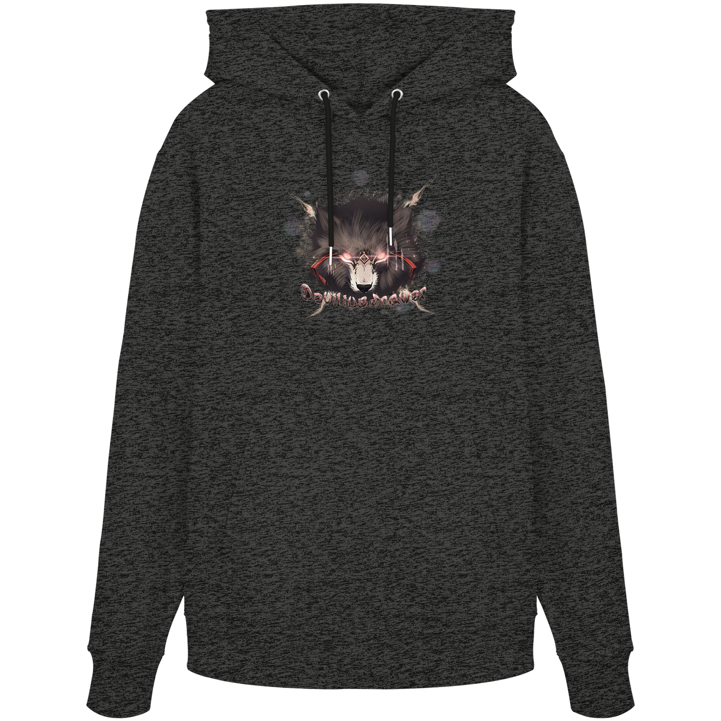 Deviliusdrawer Sparking Wolf - Organic Hoodie