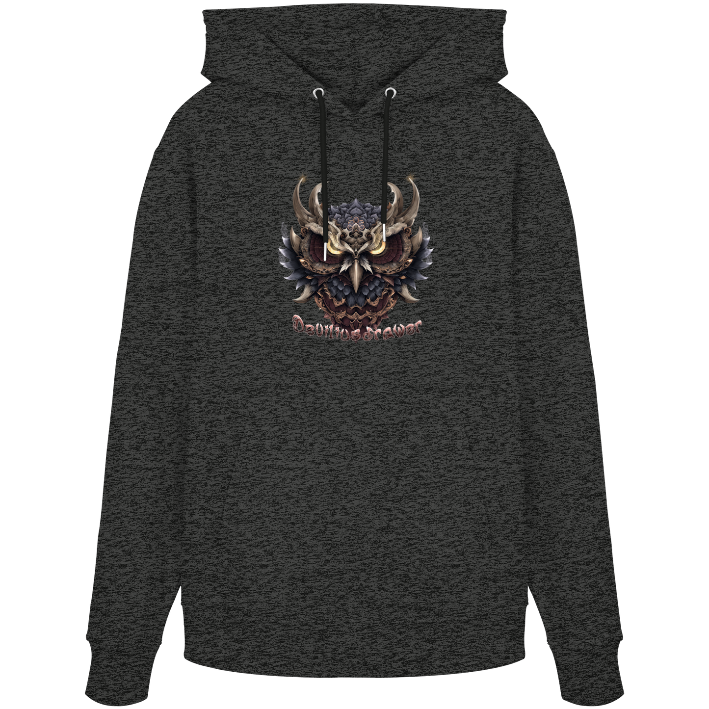 Deviliusdrawer Golden Owl - Organic Hoodie