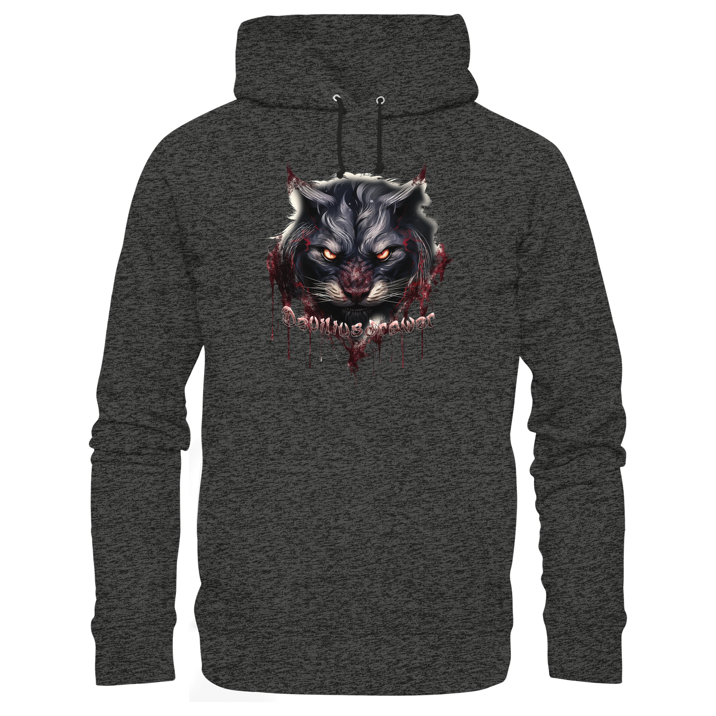 Deviliusdrawer Badass Cat - Organic Hoodie