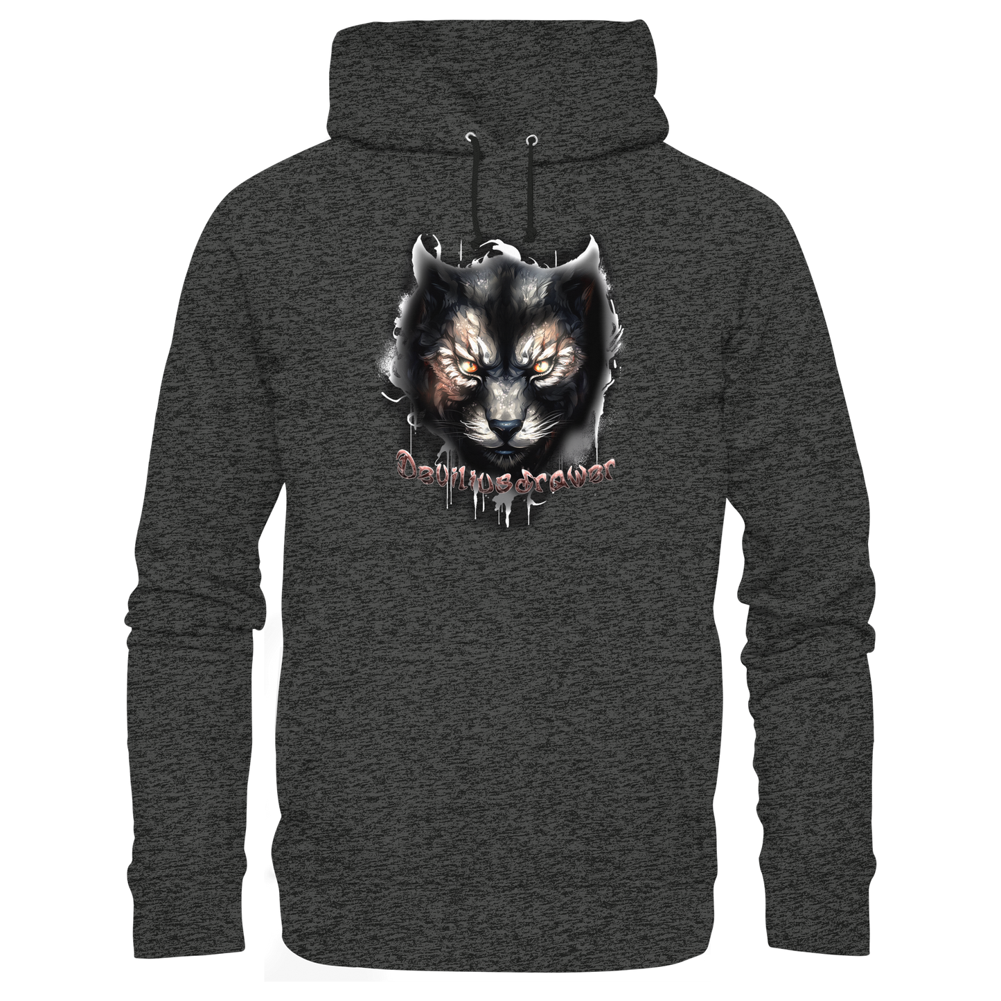 Deviliusdrawer Vampire Cat - Organic Hoodie