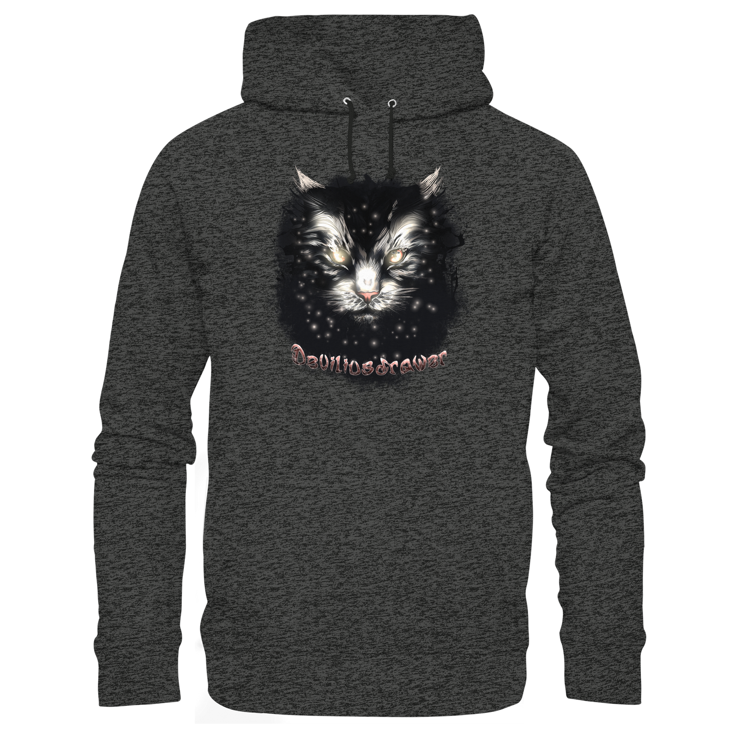 Deviliusdrawer Star Cat - Organic Hoodie