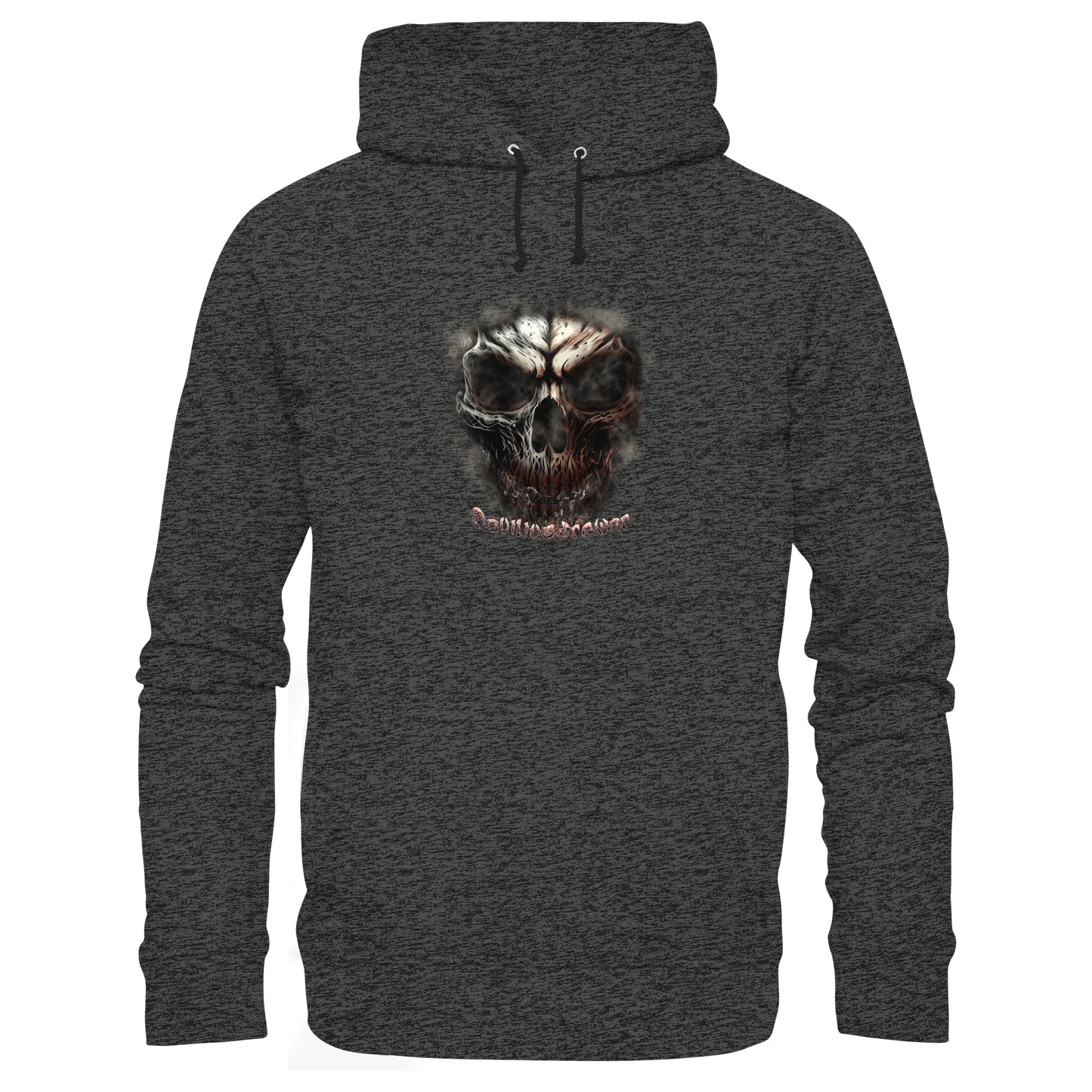 Deviliusdrawer Fire Skeleton - Organic Hoodie