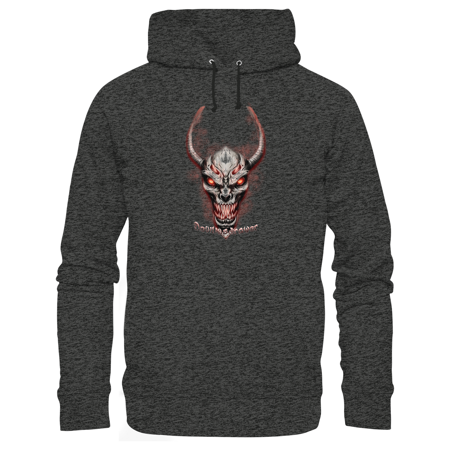 Deviliusdrawer Red Eyed Skeleton - Organic Hoodie