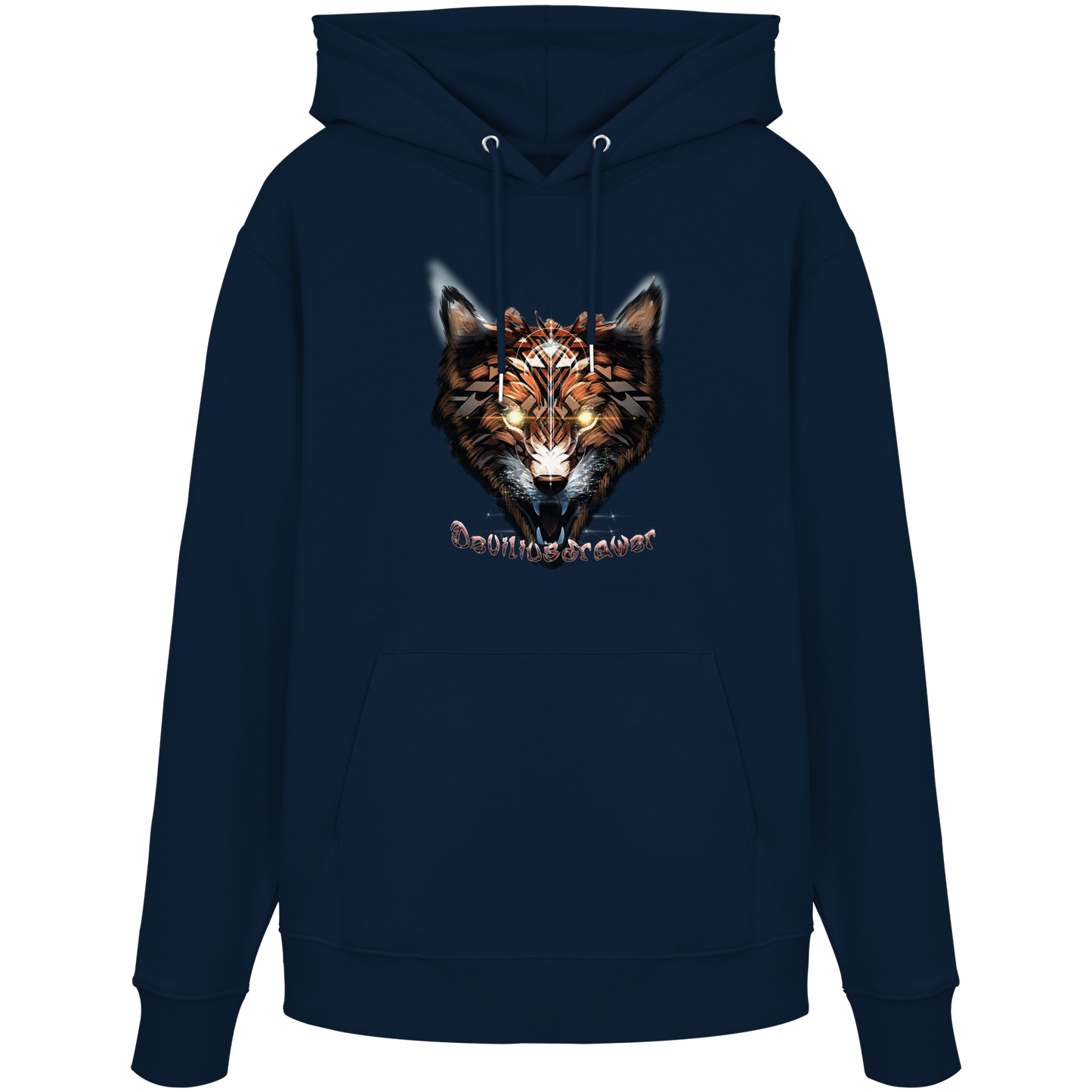 Deviliusdrawer Foxwolf - Organic Hoodie