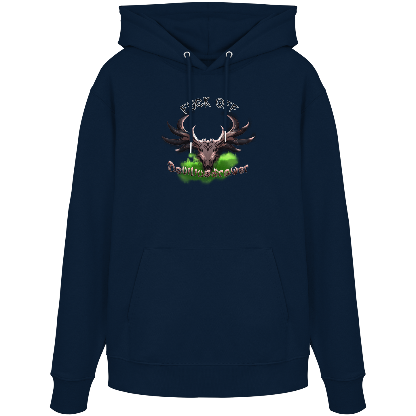 Deviliusdrawer Bad Deer - Organic Hoodie