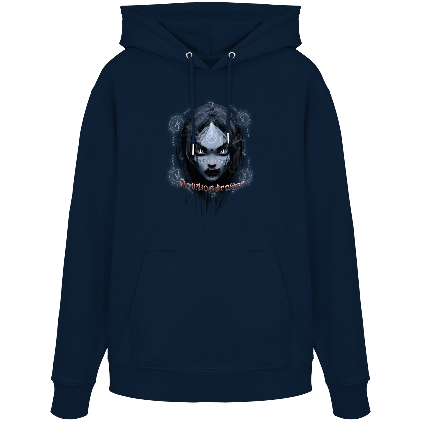 Deviliusdrawer Vampiric Elf - Organic Hoodie