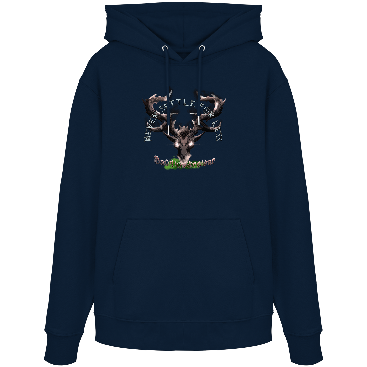 Deviliusdrawer Cruel Deer - Organic Hoodie