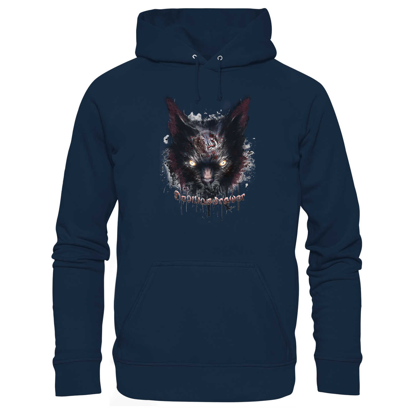 Deviliusdrawer Zombie Cat - Organic Hoodie