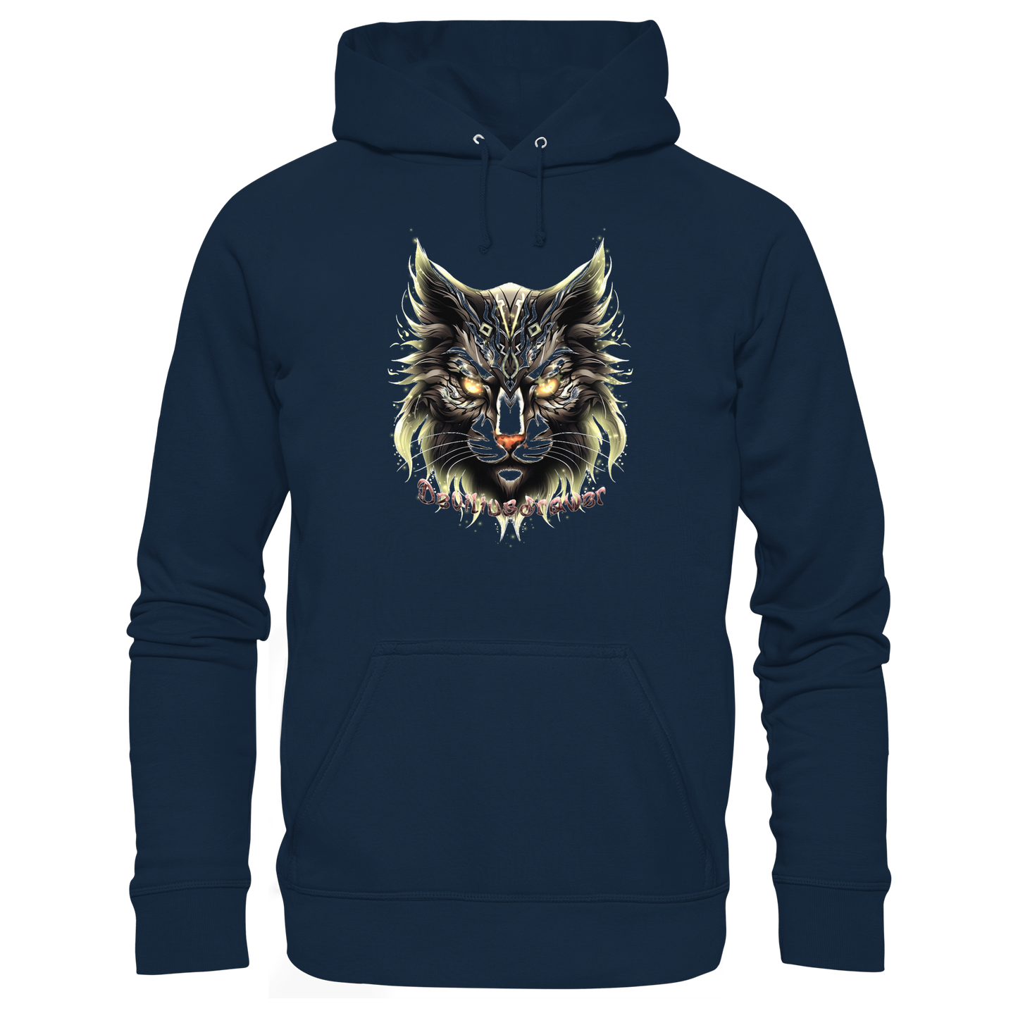 Deviliusdrawer Golden Cat - Organic Hoodie