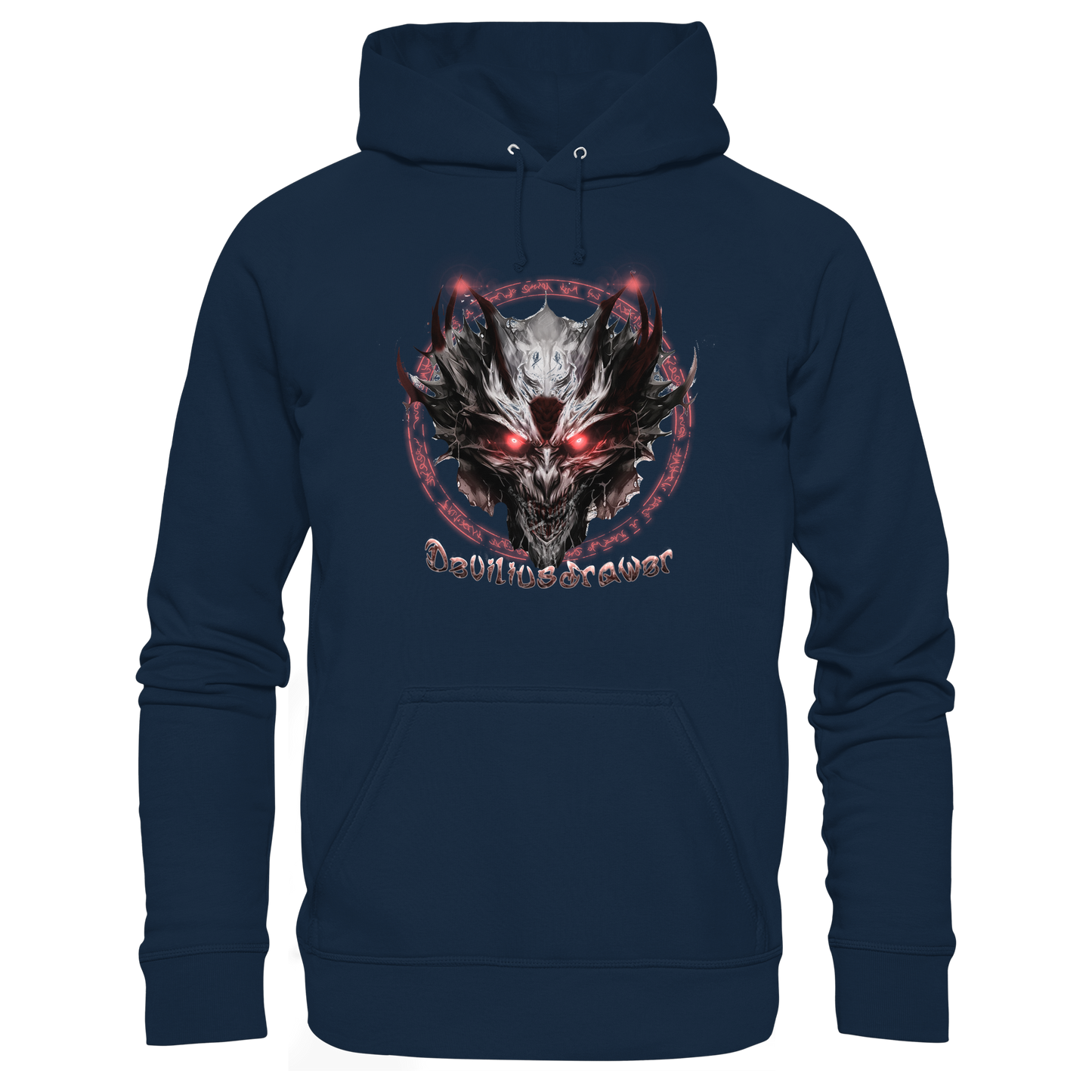 Deviliusdrawer Magic Glow Devil - Organic Hoodie