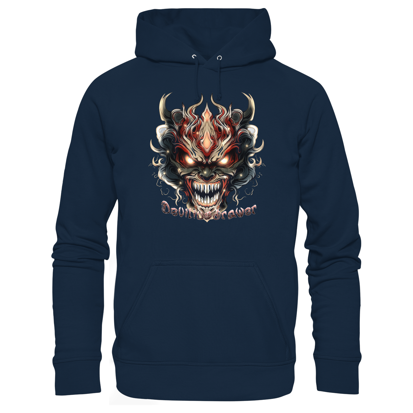 Deviliusdrawer Evil Vamp Mask - Organic Hoodie