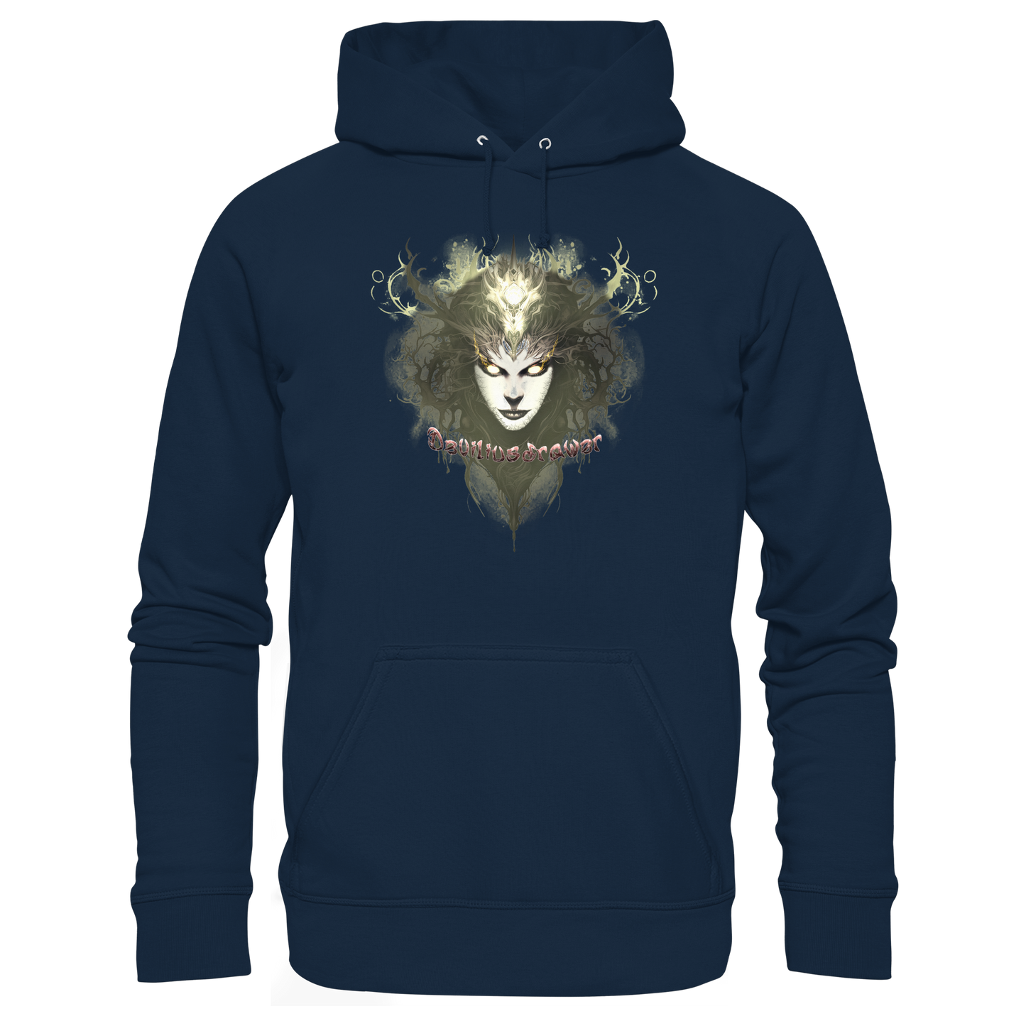 Deviliusdrawer Golden Demonica - Organic Hoodie