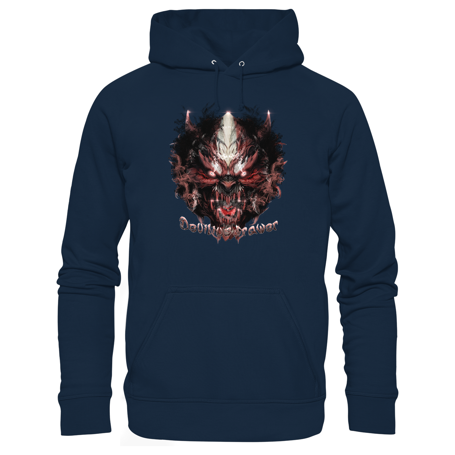 Deviliusdrawer Bloody Demon Vampire - Organic Hoodie