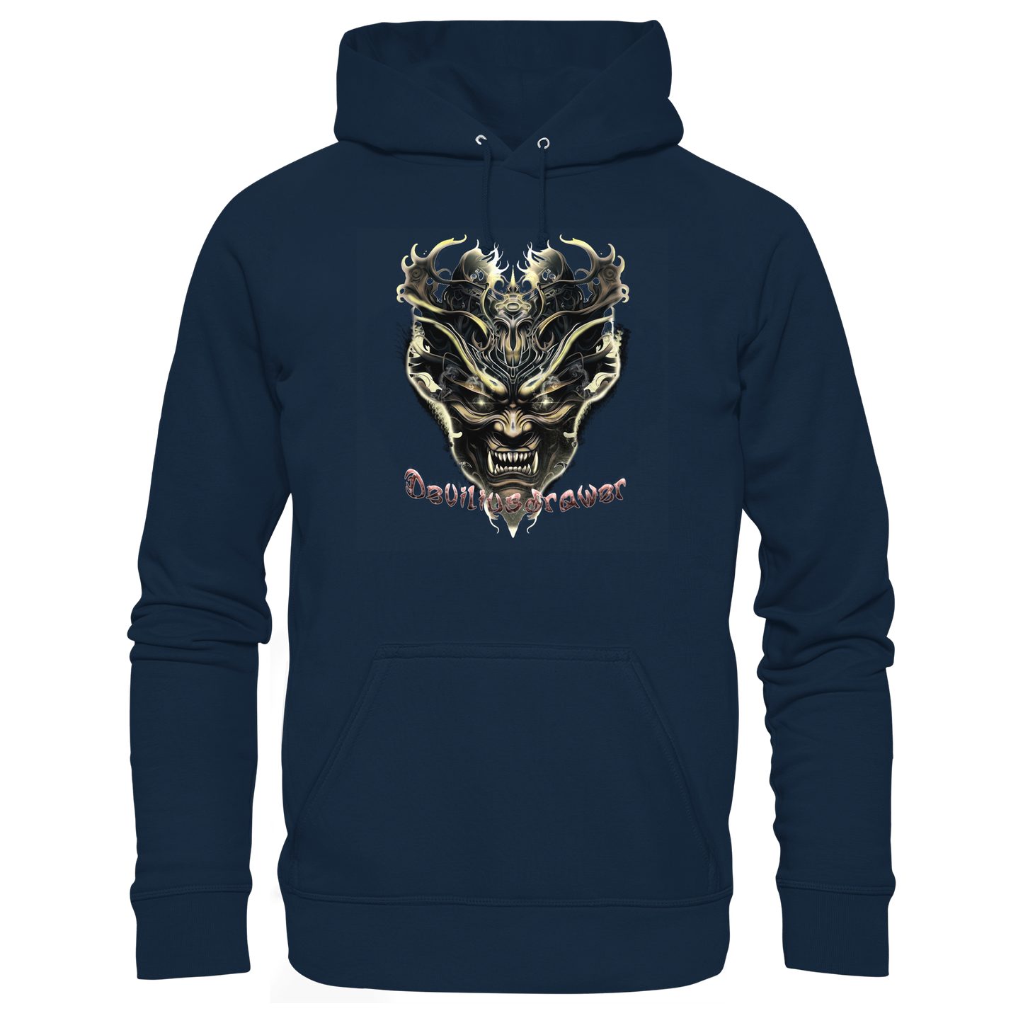 Deviliusdrawer Golden Demon Vampire - Organic Hoodie