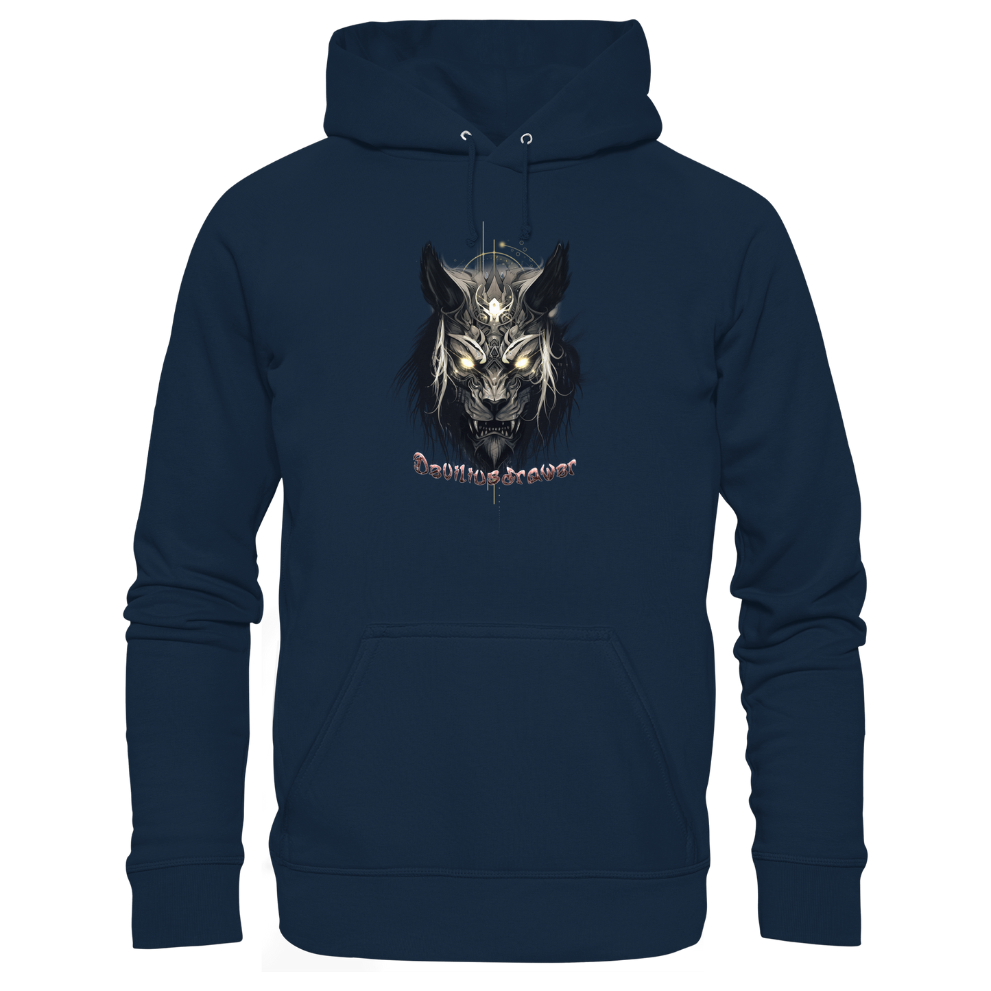 Deviliusdrawer Wolftiger - Organic Hoodie